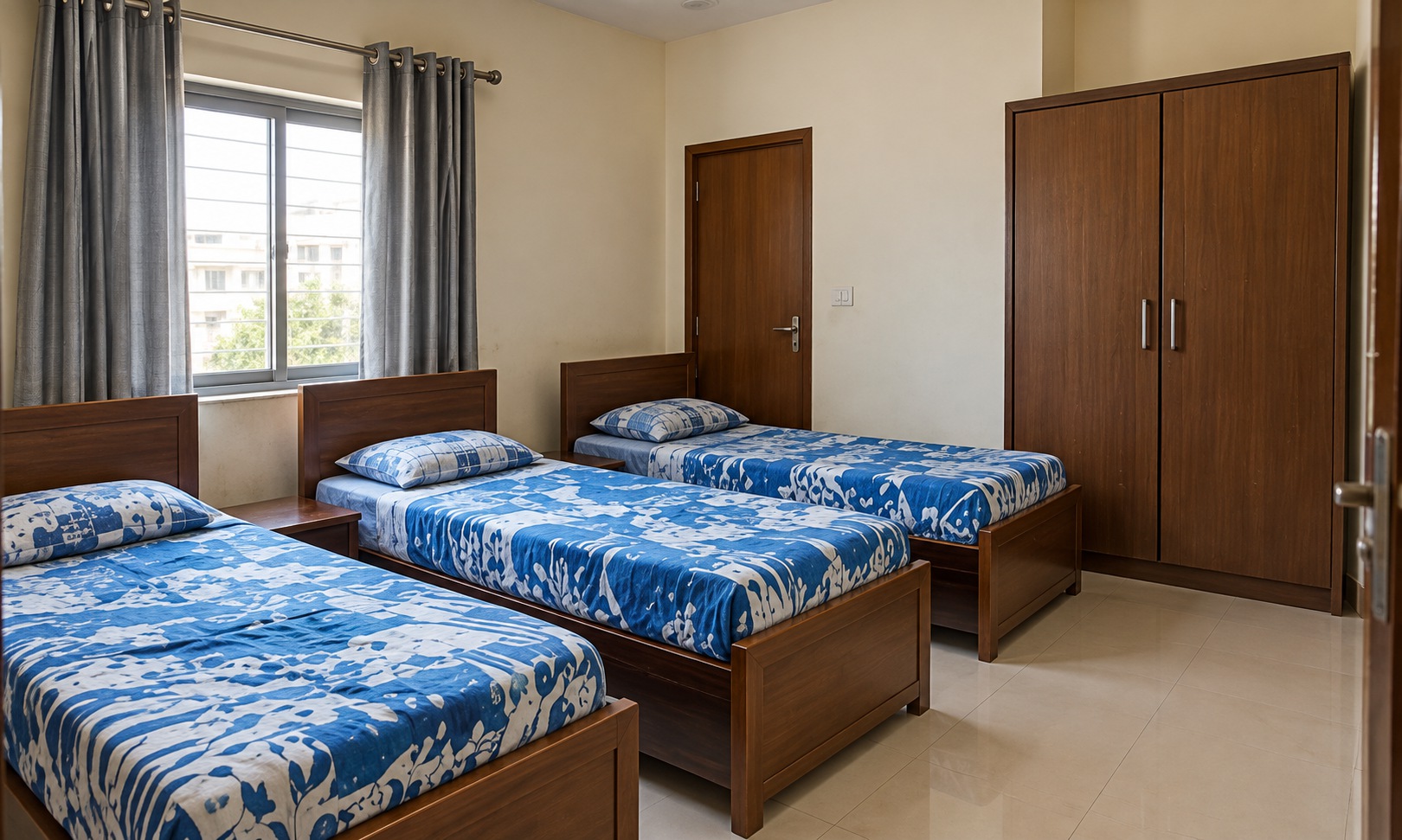 Illustrative practical student room